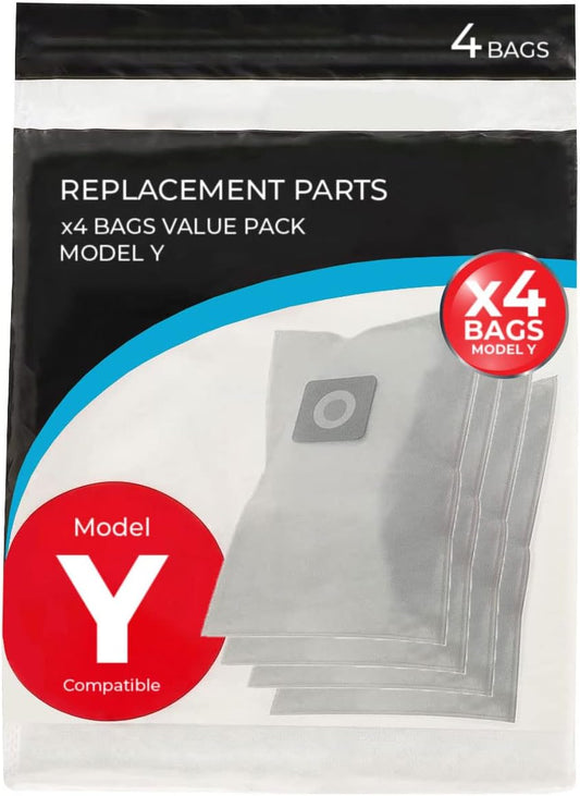 Compatible Hoover Model Y Upright Vacuum Cleaner Bags 4 Pack